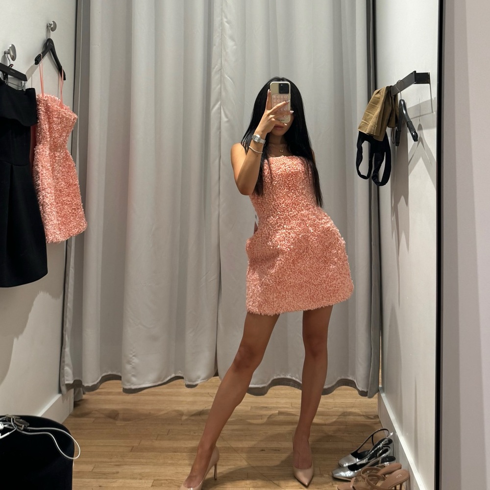 Nadine Merabi Maisy Peach dress size xs